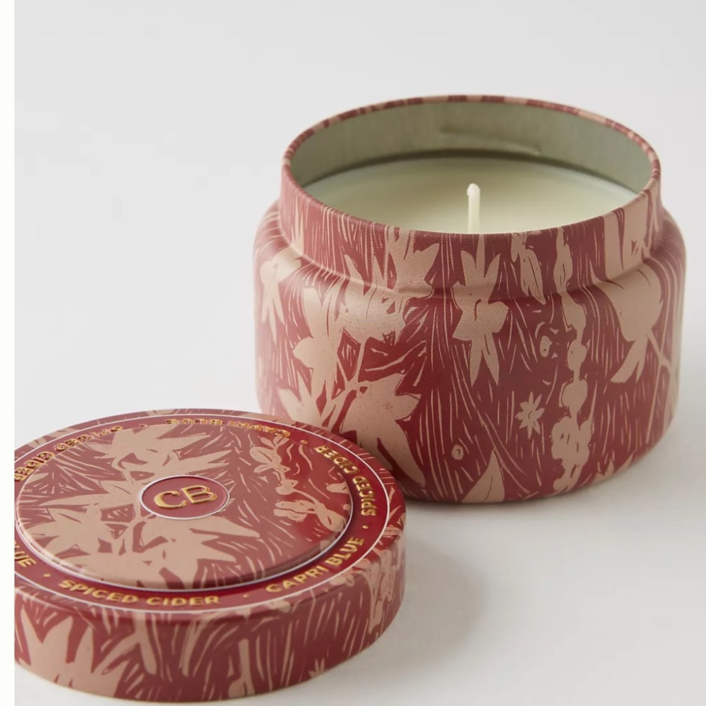 Anthropologie | Capri Blue | Spiced Cider Tin Candle | New